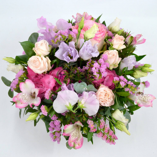 Bouquet rond tendresse (Taille M 55€)