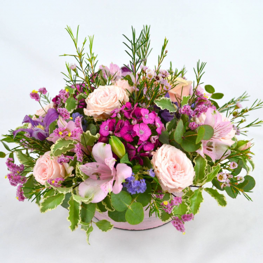 Bouquet rond campagne (Taille M 48€)