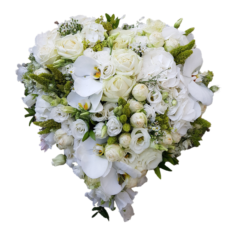 Coeur délicat blanc Coeur délicat blanc